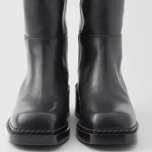 Prada Кожаные сапоги - фото 5