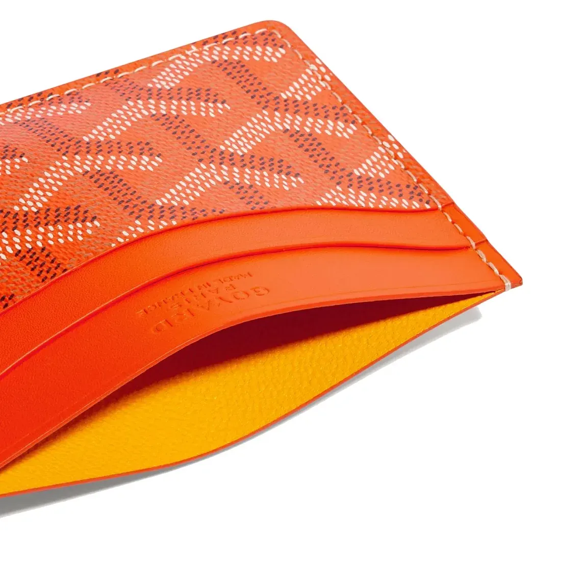 Goyard Кардхолдер Saint-Sulpice Orange - фото 2