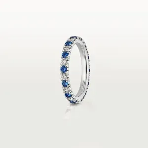 Cartier Обручальное кольцо с сапфирами и бриллиантами Etincelle de 2,6 мм - фото 2