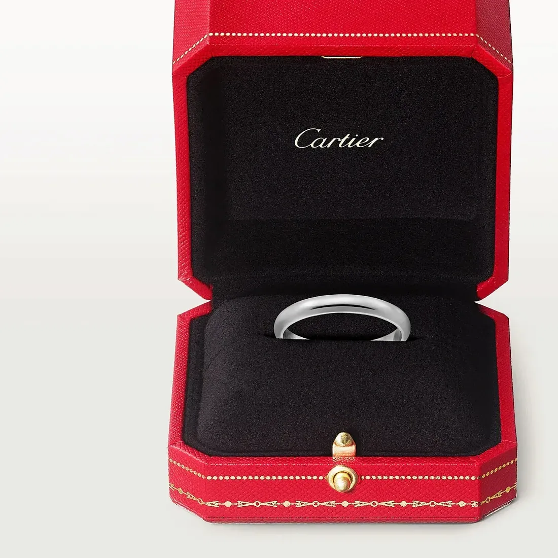 Cartier Обручальное кольцо 1895 2,5 мм Platinum - фото 4