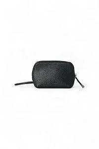 The Row Клатч Owen Pouch Black из кожи - фото 2