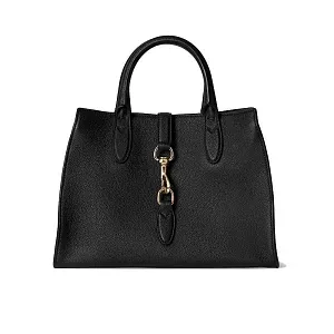 Gucci Сумка-тоут с застежкой-крючком Black - фото 1