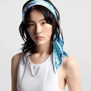Louis Vuitton Шарф-лозанж Ocean Blue - фото 2