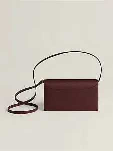Hermès Кошелек Constance To Go Rouge Sellier Epsom Gold Hardware - фото 2