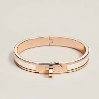 Hermès Браслет Mini Clic Kelly Creme - фото 1