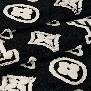 Louis Vuitton Шарф LV 3D Black - фото 3