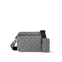 Louis Vuitton Сумка-мессенджер Trio Anthracite Grey - фото 1