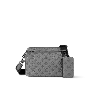 Louis Vuitton Сумка-мессенджер Trio Anthracite Grey - фото 1