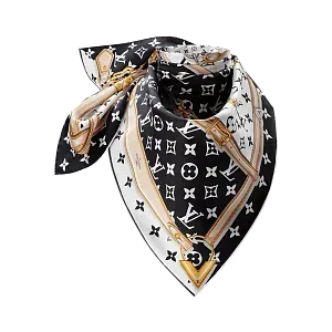 Louis Vuitton Платок-каре Monogram Confidential Black - фото 3