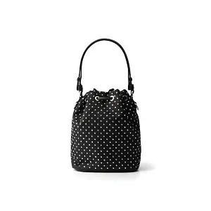 Prada Мини-сумка из Re-Nylon с заклепками - фото 2