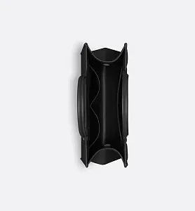 Dior Сумка Book Tote ultra-matte black calfskin среднего формата - фото 4