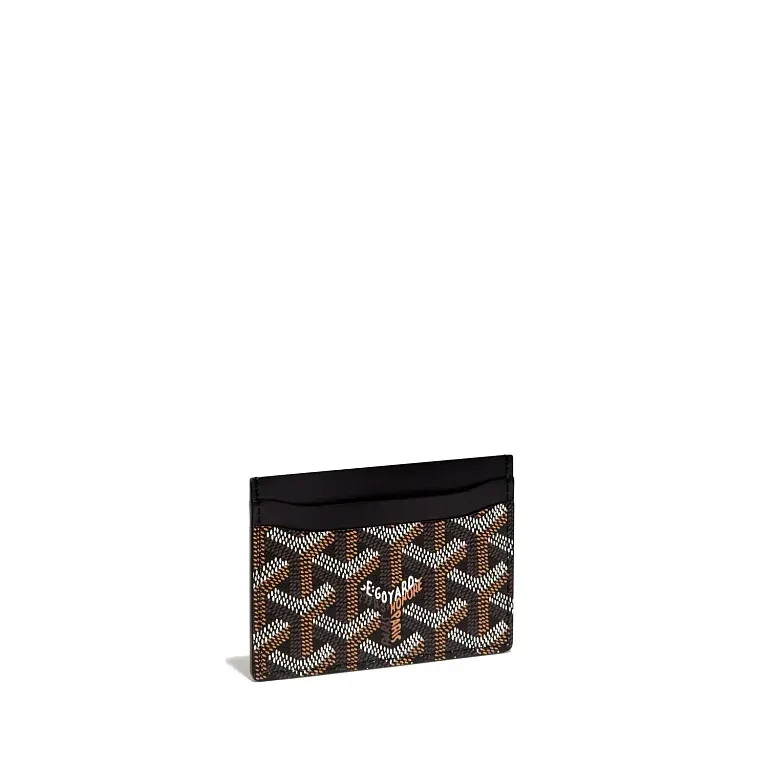 Кардхолдер Saint-Sulpice Goyard Black - фото 1