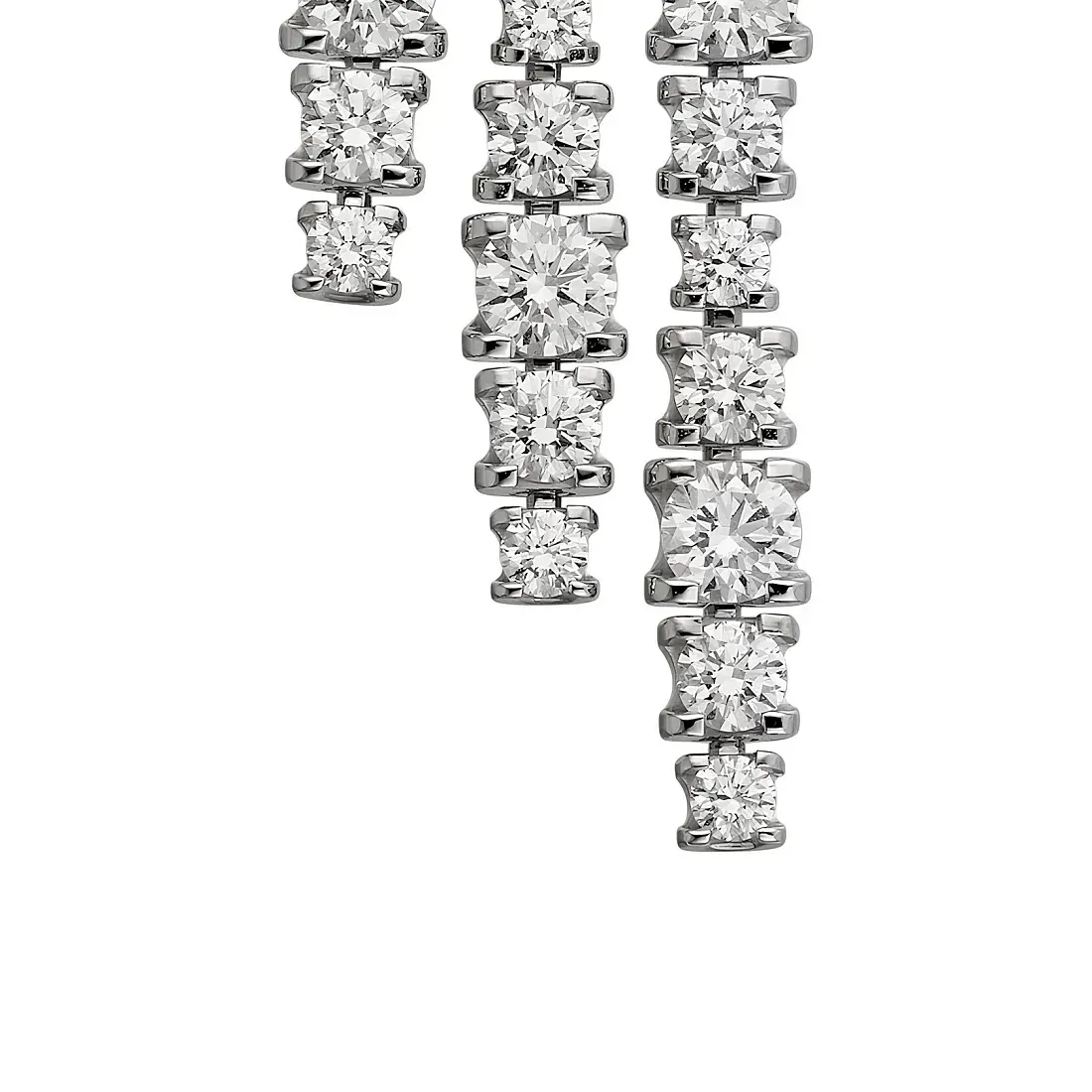 Cartier Серьги Lignes Essentielles earrings, brilliant-cut diamonds - фото 4