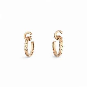 Chanel Серьги Coco Crush Beige - фото 1