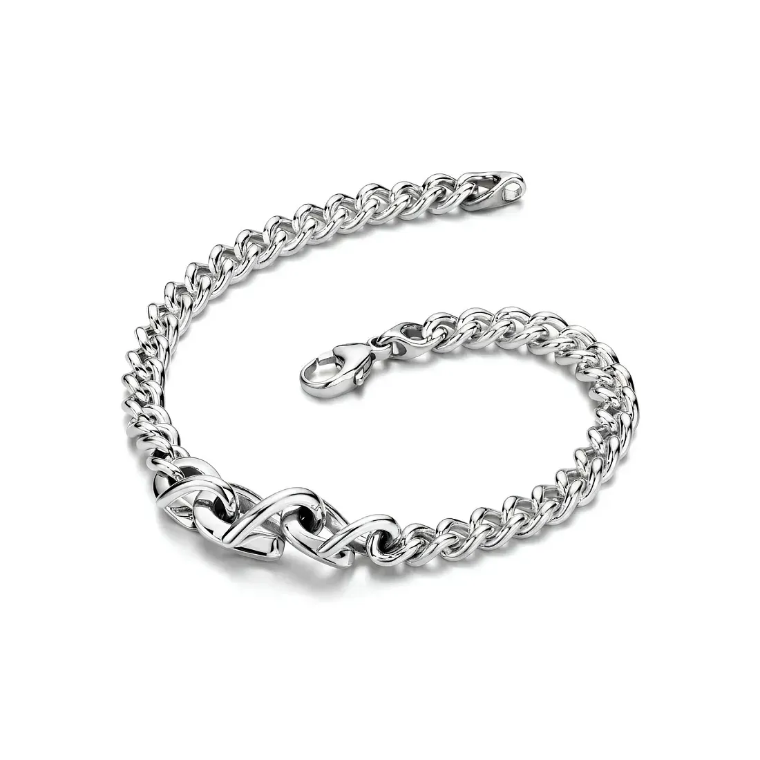 Tiffany & Co. Браслет Ultra-polished 925 sterling silver link bracelet Men - фото 4