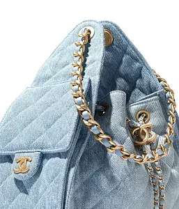 Chanel Маленькая сумка 25 Blue - фото 4