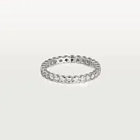 Cartier Обручальное кольцо с бриллиантами Broderie de White Gold - фото 1