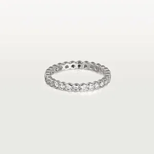 Cartier Обручальное кольцо с бриллиантами Broderie de White Gold - фото 1