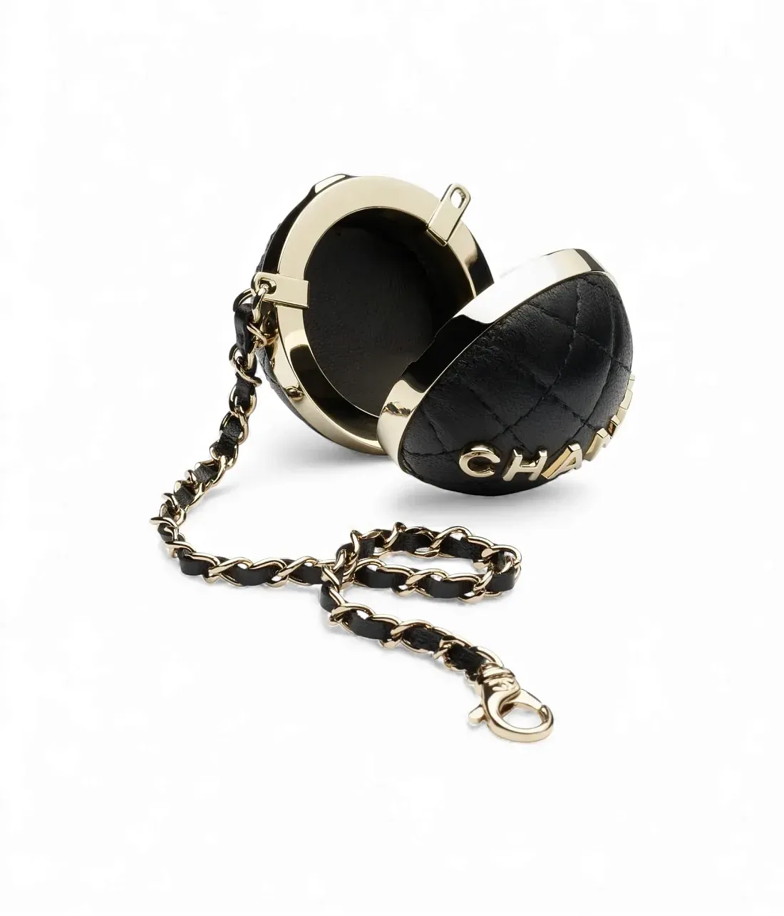 Chanel Брелок для сумочки Black - фото 4