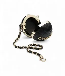 Chanel Брелок для сумочки Black - фото 4