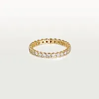 Cartier Обручальное кольцо с бриллиантами Broderie de Yellow Gold - фото 1