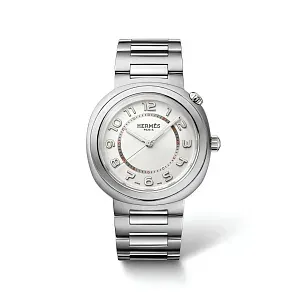 Hermès Часы Large 36 Cut Rose Gold - фото 1