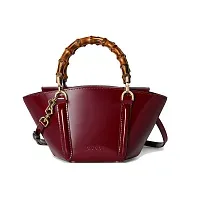 Gucci Мини-сумка с бамбуковой ручкой Rosso Ancora Red - фото 1