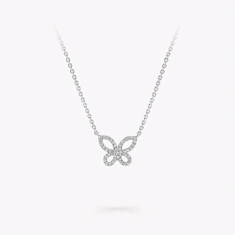 Подвеска Mini Butterfly Silhouette Graff - фото 1