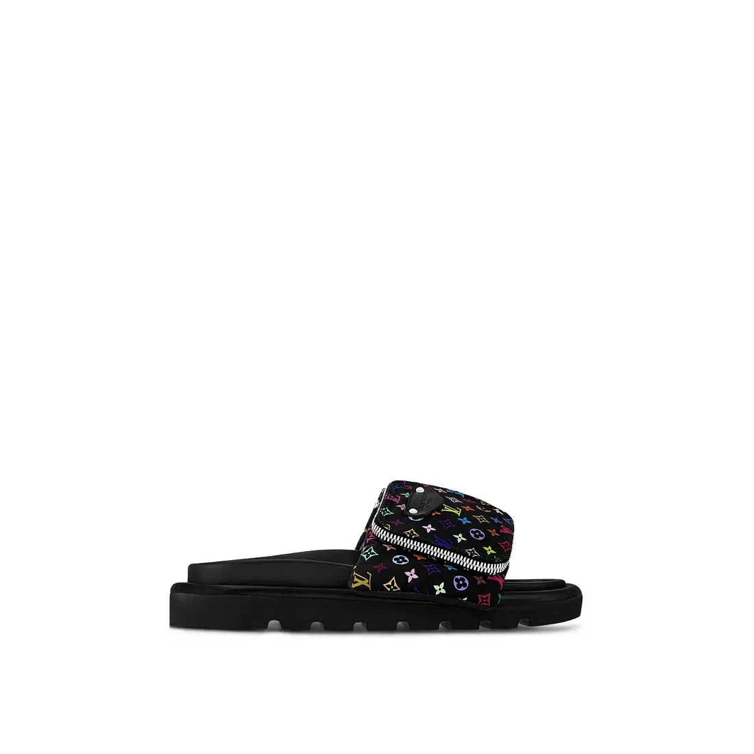 Louis Vuitton Мюли Pool Pillow Flat Comfort TM x Black - фото 3