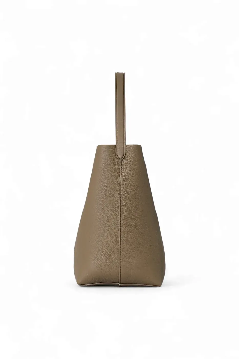 The Row Сумка Medium NS Park Tote Smoked Taupe из кожи - фото 3
