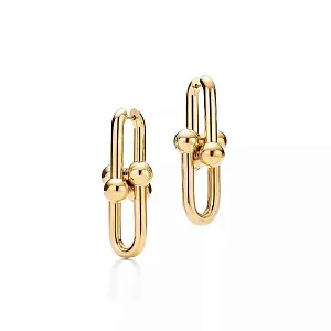 Tiffany & Co. Серьги HardWear Extra Large Link Earrings in Yellow Gold - фото 1