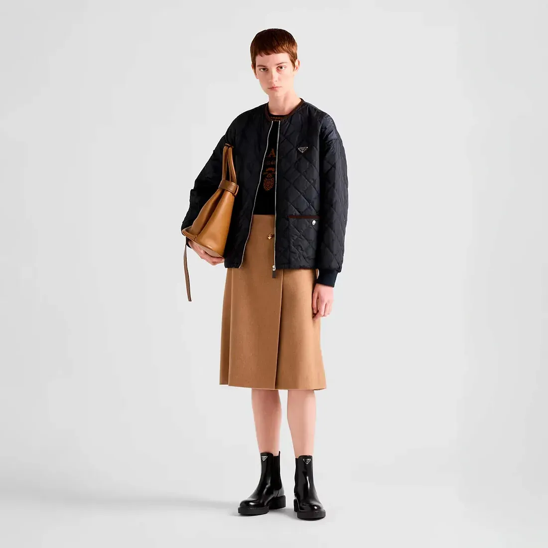 Prada Стеганая куртка из легкого Re-Nylon - фото 2