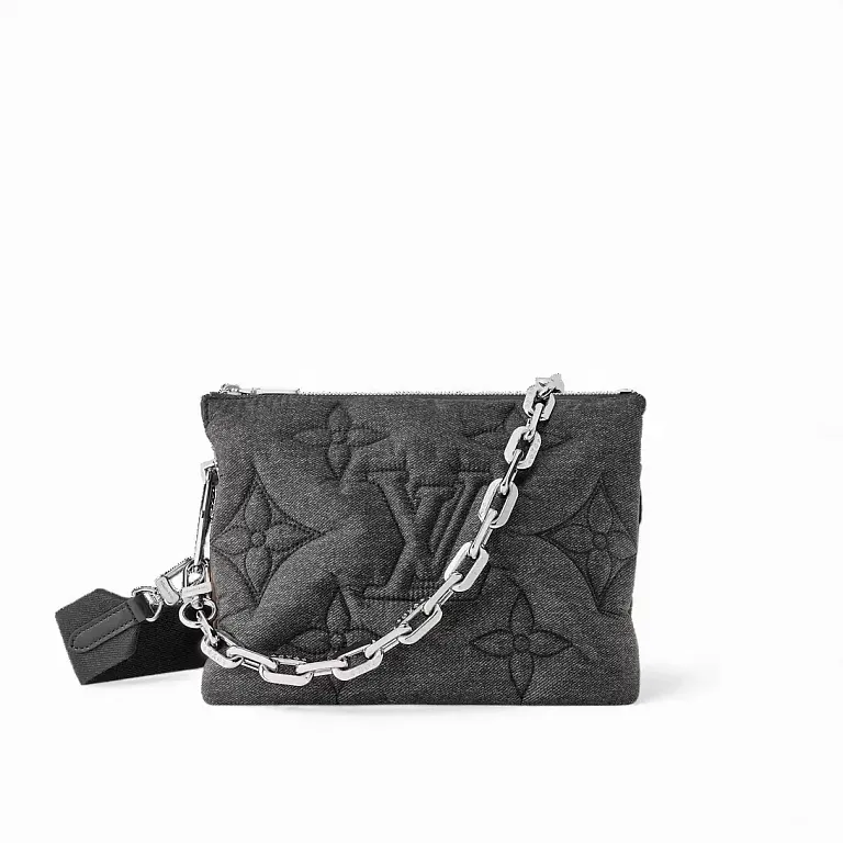 Сумка Coussin PM Louis Vuitton Black Jeans - фото 1