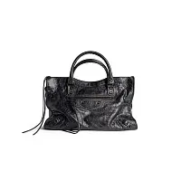 Balenciaga Сумка Le City среднего формата Black - фото 1