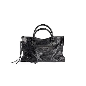 Balenciaga Сумка Le City среднего формата Black - фото 1