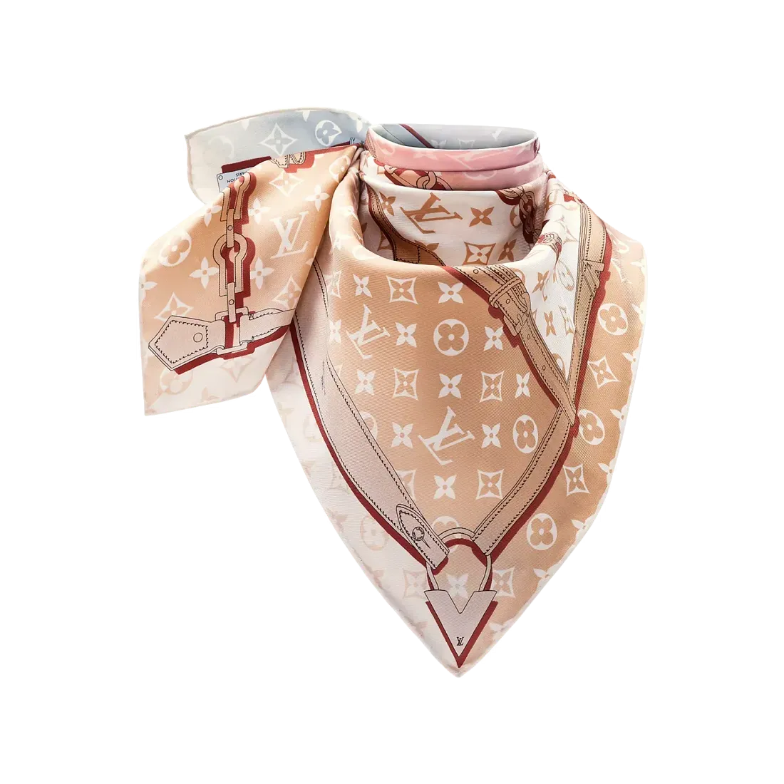 Louis Vuitton Платок-каре Monogram Confidential 70 - фото 2