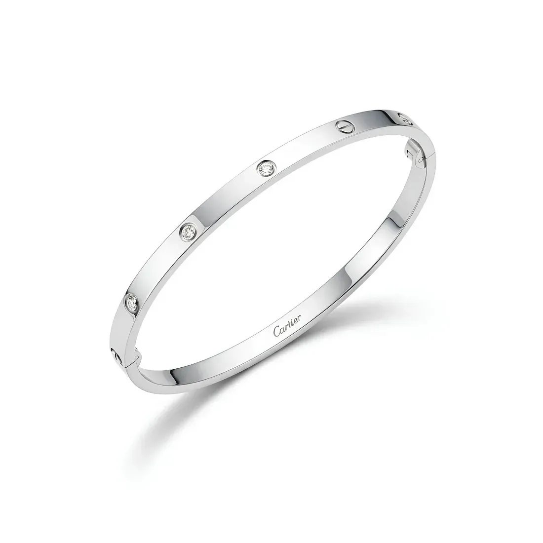 Cartier Браслет Love small model, 6 diamonds - фото 6
