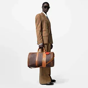 Louis Vuitton Сумка Keepall 50 с плечевым ремнем - фото 2