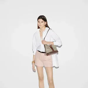 Gucci Cумка на плечо Ophidia Brown - фото 2