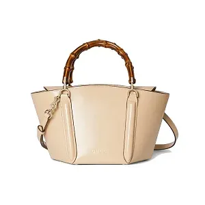 Gucci Маленькая сумка с бамбуковой ручкой Light Beige - фото 1