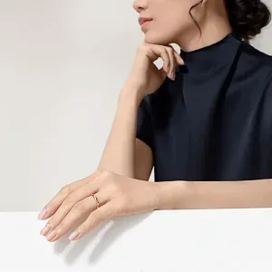 Cartier Обручальное кольцо с 1 бриллиантом 1895 2,6 мм Yellow Gold - фото 2