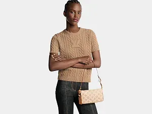 Louis Vuitton Сумка Pochette Accessoires NV Beige - фото 5