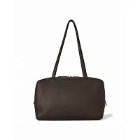 The Row Сумка Astra Bowling Deep Brown из кожи Deep Drown - фото 1