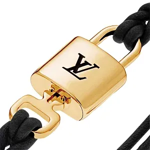 Louis Vuitton Браслет Padlock Black - фото 2