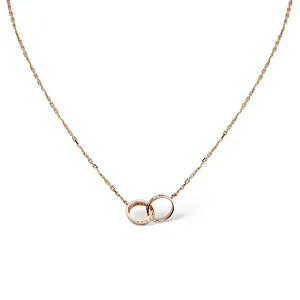 Cartier Кулон Love, semi-paved Man Rose Gold - фото 1