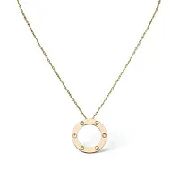 Cartier Кулон Love, 3 diamonds Man Yellow Gold - фото 1