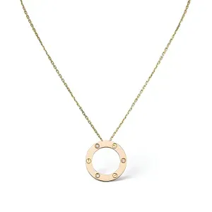 Cartier Кулон Love, 3 diamonds Man Yellow Gold - фото 1