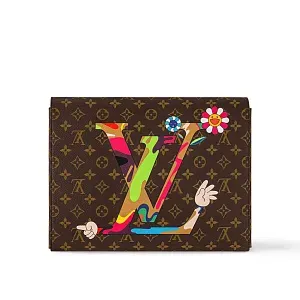 Louis Vuitton Папка Superflat Characters Mark TM x - фото 3