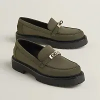 Hermès Лоферы Icone Vert Foret - фото 1
