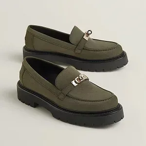 Hermès Лоферы Icone Vert Foret - фото 1